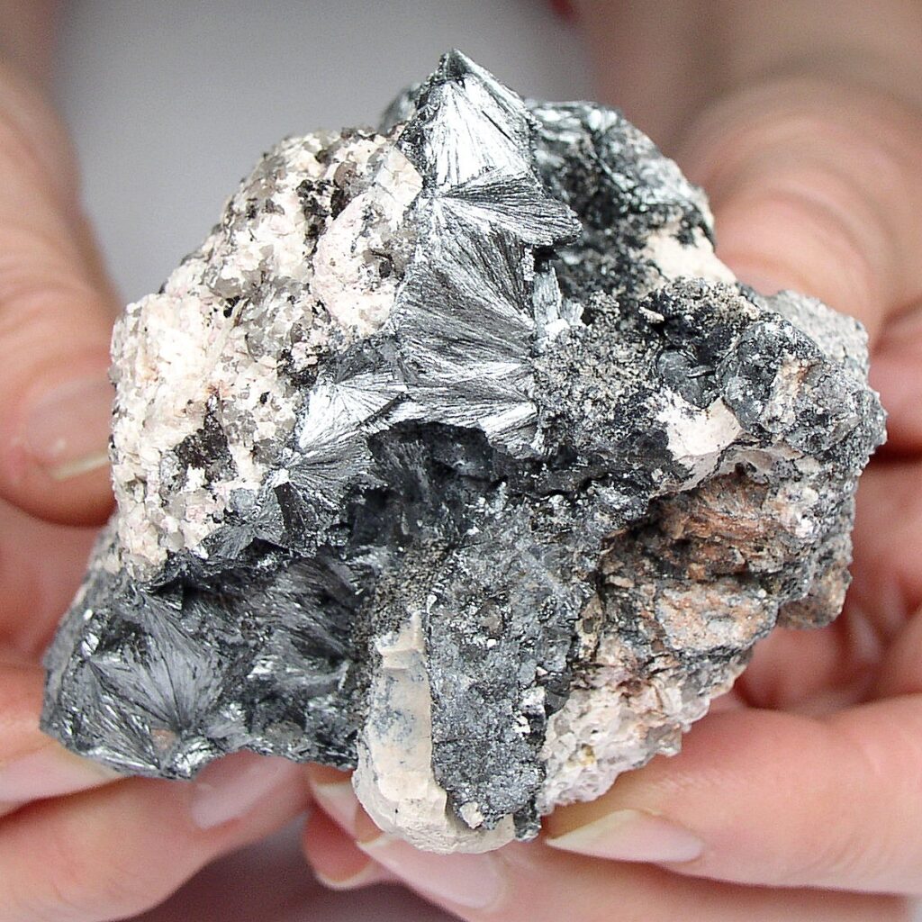 Pyrolusit von TribergGremmelsbach Schwarzwald BadenWürtemberg