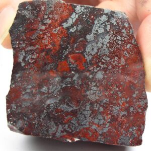 Jaspis Blutjaspis Hämatit Büchenberg Elbingerode Harz Sachsen-Anhalt HARZER BLUTSTEIN