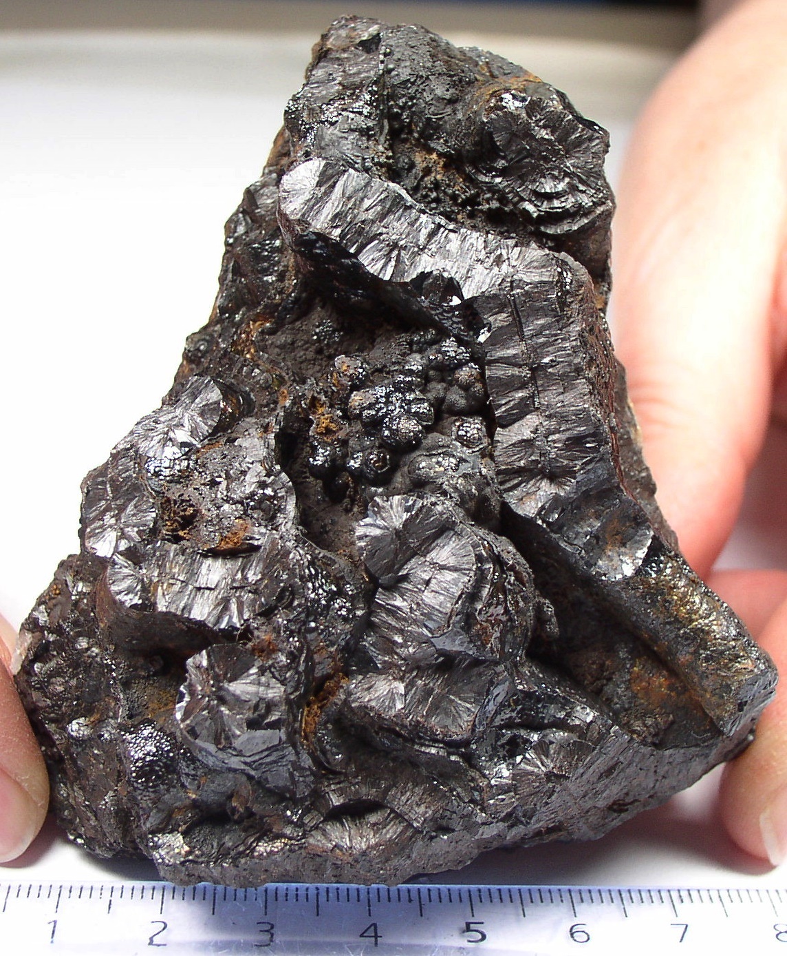 Goethit Strahlig Grube Karlstein Geilsdorf Vogtland Sachsen – Bild 3