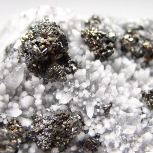 Chalkostibit auf Quarz Mina Herja Maramures Rumänien !